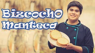 COMO HACER BIZCOCHUELO O BIZCOCHO DE MANTECA  PASTEL TORTA CUATRO CUARTOS  NAHUEL PEREZ [upl. by Claudian]