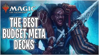 TOP 5 BEST BUDGET STANDARD META DECKS  COMPETITIVE amp FEWER RARES  MTG Arena [upl. by Wrench60]