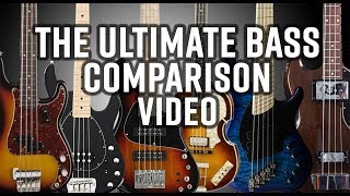 THE ULTIMATE BASS COMPARISON VIDEO [upl. by Simaj]