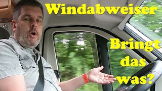 Bringt das was Windabweiser Fiat Ducato Wohnmobil Kastenwagen Montage am Seitenfenster Lautstärke [upl. by Maibach114]