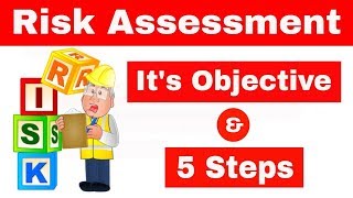 What is Risk assessment amp its Objective in Hindi  Five steps of Risk assessment  HSE Study Guide [upl. by Liesa764]