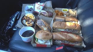 How to enjoy a ARBYS FEAST BIG BITES [upl. by Attenat]