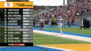 66th Nebraska Shrine Bowl 2024  060124 [upl. by Aoniak]