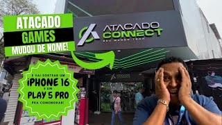 ATACADO GAMES NO PARAGUAI AGORA É ATACADO CONNECT [upl. by Boiney]