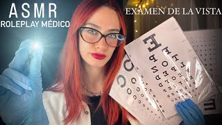 ASMR EXAMEN DE LA VISTA  Roleplay Médico  Soft Spoken Asmr Español Argentina [upl. by Lallage]