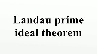 A crash course in Algebraic Number Theory [upl. by Dever]