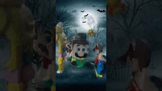 Happy Halloween from LEGO Super Mario Bros Ghosts mario peach luigi halloween lego legomario [upl. by Laundes]