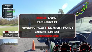 Fiesta ST Autocross MBCA GWS 8 20241019 [upl. by Sanferd601]