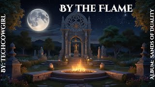 By The Flame  Celtiberian Meditation  By Techcowgirl  Lyric Video [upl. by Yllek]