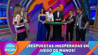 Respuestas inesperadas en Juego de Manos  Programa 08 de abril 2024 PARTE 1  Venga La Alegría [upl. by Miza85]