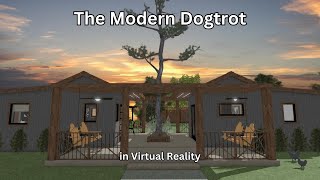 WOW  Two PreFab Cottages  One Budget Dogtrot Barndominium [upl. by Erbua]