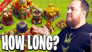 How Long Will it take to Max TH16  Clash of Clans [upl. by Paske]