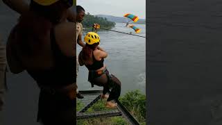 Crossing over River Nile adventure tourism uganda tourist nature naturelovers geography [upl. by Philan]