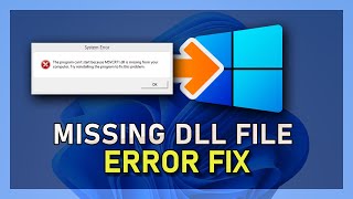 Windows 11  How To Fix Missing DLL Files Error [upl. by Packston845]