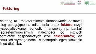 5 Screencast Źródła pozyskiwania kapitałów obcych [upl. by Peonir]