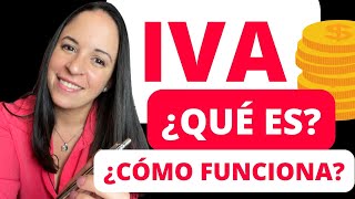 IVA EJEMPLO FÁCIL y CLARO para entender qué es y cómo funciona [upl. by Annawyt]