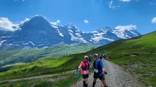 Eiger Ultra Trail E35 North Face Trail by UTMB 2024 아이거울트라트레일35K [upl. by Valerian]