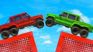 MILE HIGH SUMO CAR DERBY GTA 5 Funny Moments [upl. by Carolan]