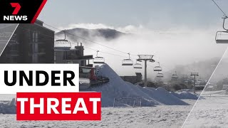 New report shows worrying signs for Australia’s winter ski seasons  7 News Australia [upl. by Beitz]