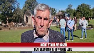 Digjet stalla me bagëtidëmi ekonomik afro 40 mijë euro  Bulqiza Tv [upl. by Launce]