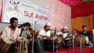 Sufi Ashar  Qawwali Song  Qawwali Mahafil  Syed Nasir Qawwal by Syed Mir kaji tosher  HBTV [upl. by Natelson]