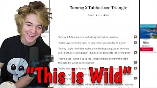 Tubbo Reads Tommyinnits Weird Fiction About Him [upl. by Aleakcim777]