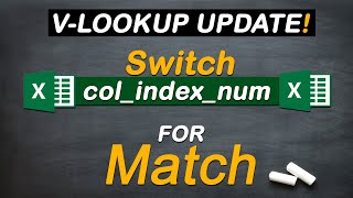 HOW to Combine EXCEL Vlookup and MATCH Functions  This is more dynamic [upl. by Eustashe]