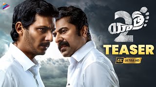 Yatra 2 Telugu Movie Teaser  Mammootty  Jiiva  Mahi V Raghav  Shiva Meka  Telugu FilmNagar [upl. by Kirstin]