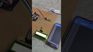 Noninvasive Glucometer with Bluetooth Monitoring sensorproject arduinoproject arduino smartphon [upl. by Neelhsa]