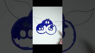 How To Draw Blueberries [upl. by Boote294]