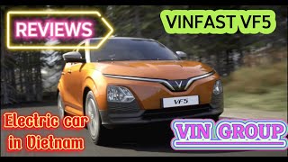 Reviews Vinfast VF5 Electric car in Vietnam carreviews supercar vingroup [upl. by Barris]