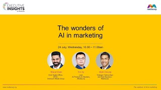 Executive Insights by Mediacorp The wonders of AI in marketing [upl. by Oriole]