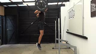 Weighted Barbell Squat Jumps [upl. by Carbone]