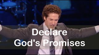 Declaration of Gods Promises  Joel Osteen  Gods Promises are Yes and Amen  Promises of God [upl. by Raddi]