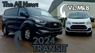 All New Ford Transit Custom Full Review 2024 Vs Transit Mk8 [upl. by Ahsei823]