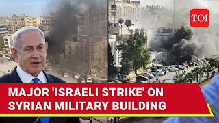 Israel Bombs Putin Ally In Middle East Eight Injured After Strike On Syrian Military Building [upl. by Bein]