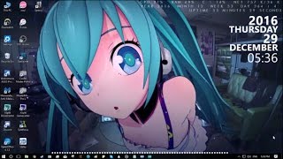 Wallpaper Engine  Hatsune Miku [upl. by Folsom]