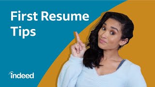 First Resume Tips How to Make a Resume with No Work Experience  Indeed Career Tips [upl. by Pleione]