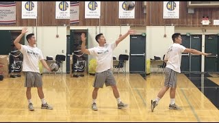 FLOAT Serve  How to SERVE a Volleyball Tutorial part 13 [upl. by Sateia]