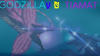 DC2 GODZILLA VS TIAMAT  GODZILLA X KONG THE NEW EMPIRE  DC2 ANIMATION [upl. by Ribal]