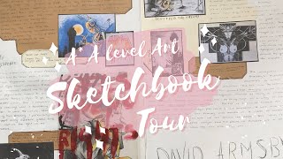 A A Level Art Sketchbook Tour  AQA [upl. by Eleumas]