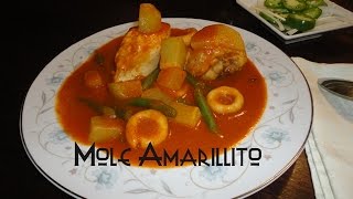 Mole Amarillito Recetas Una Pizca de Sabor [upl. by Elmaleh912]