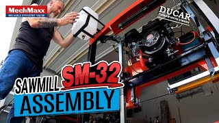 MechMaxx Sawmill SM32 Ducar Assembly Video [upl. by Lewendal]