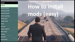 Easy way to install mods on GTA 5  setting up amp getting started on PC for beginners  1 of 2 [upl. by Paterson569]