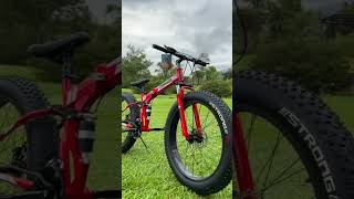 BICICLETA DOBRÁVEL AÇO CARBONO ARO 26 FAT PNEU LARGO 21 MARCHAS MOUNTAIN BIKE ZRADER [upl. by Ainud]