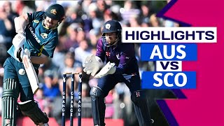 Australia vs Scotland 2nd T20 Highlights  Scotland vs Australia Highlights  Aus vs Sco Highlights [upl. by Clova488]