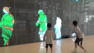 Domain Mall Interactive Wall Display [upl. by Zinah]