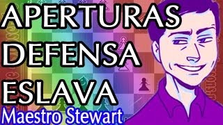 Aperturas de Ajedrez La Defensa Eslava  Variante del Cambio Pt 33 [upl. by Yeorgi]