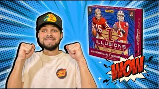 2023 Illusions Football Hobby Box Opening w Giveaway [upl. by Darby19]