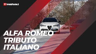 Alfa Romeo Tributo Italiano Test Drive  Omaggio al Tricolore con Giulia Stelvio e Tonale [upl. by Harman830]